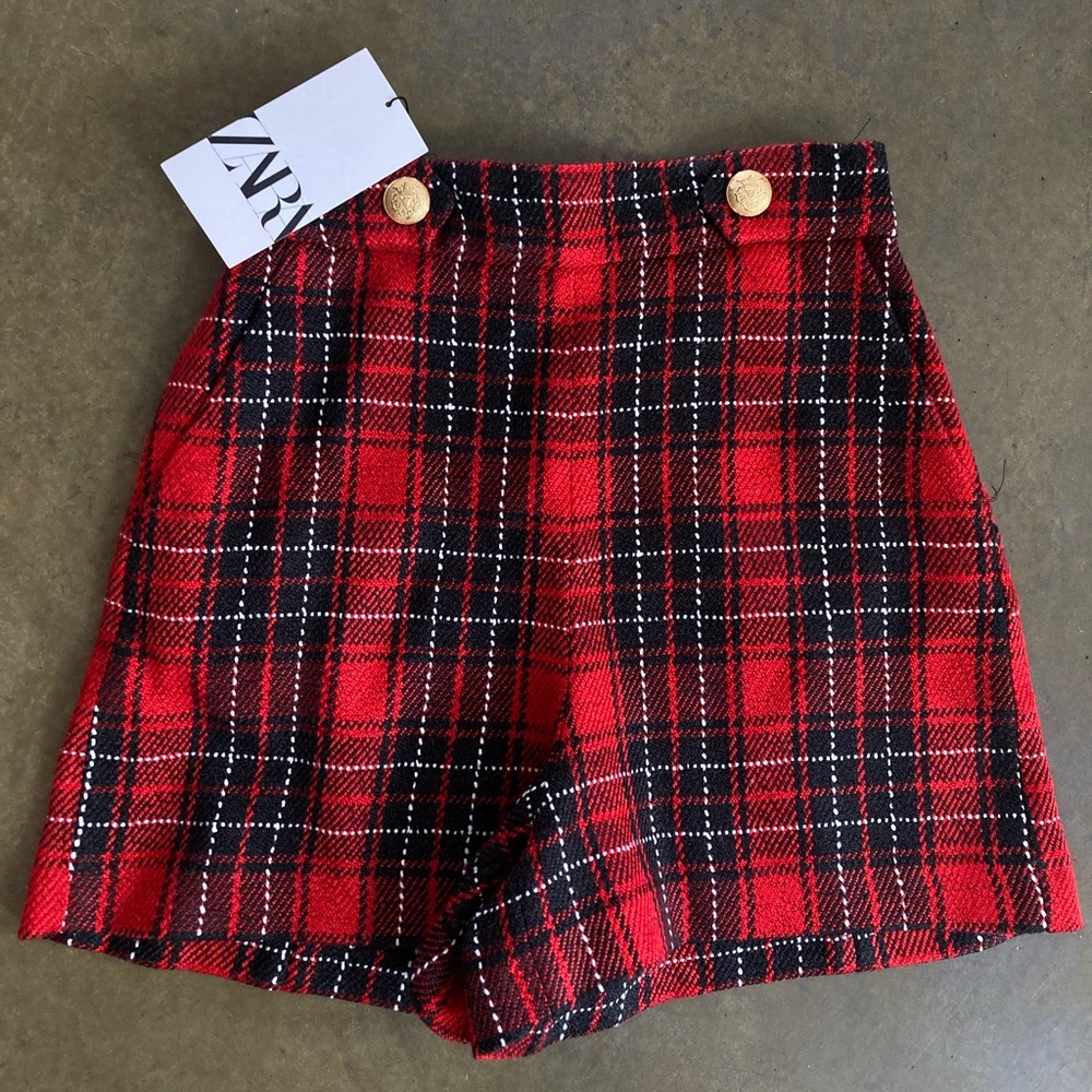 NWT Zara Holiday Shorts